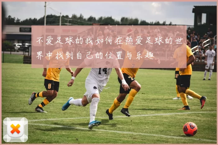 不爱足球的我如何在热爱足球的世界中找到自己的位置与乐趣